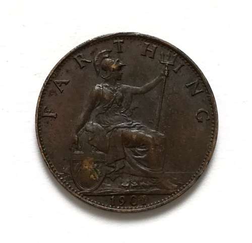 GREAT BRITAIN 1901 FARTHING