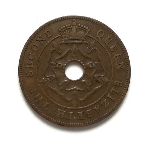SOUTHERN RHODESIA 1954 PENNY **RARE**