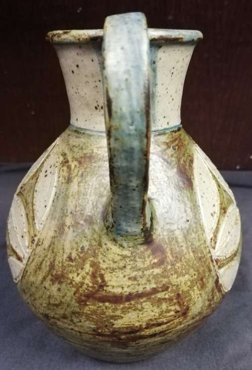 RORKES DRIFT POTTERY - EURIEL MBATHA 1985 JUG 170MM **EXCELLENT**