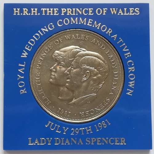 1981 GREAT BRITAIN ROYAL WEDDING COMMEMORATIVE CROWN