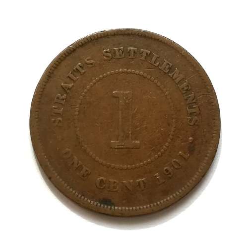 STRAITS SETTLEMENTS 1901 CENT