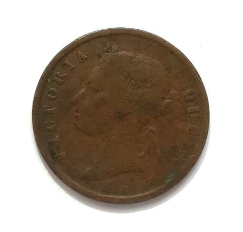 STRAITS SETTLEMENTS 1901 1 CENT COIN