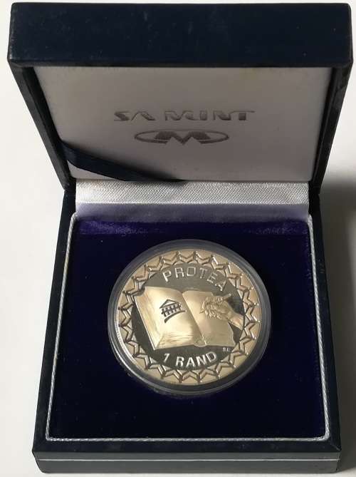 1996 SILVER PROOF R1 **CONSTITUTION** S A M