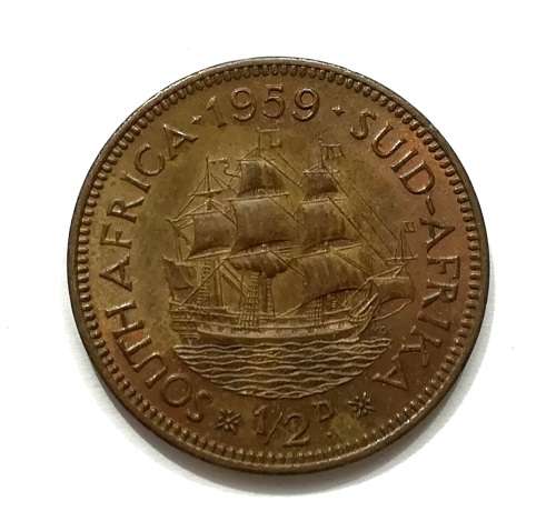 UNION 1959 HALF PENNY