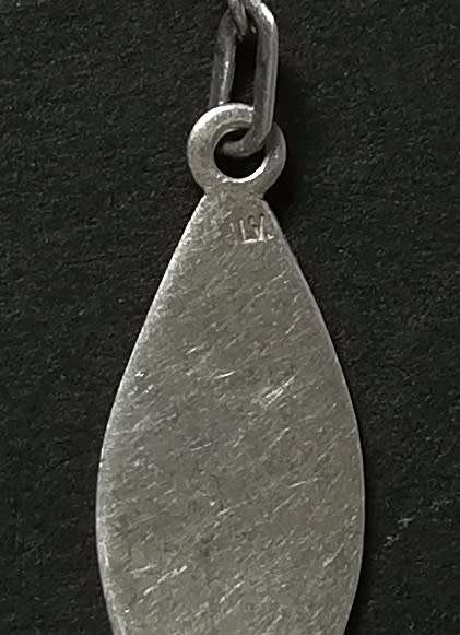 STERLING SILVER BRACELET2.2GRAMS 180MM