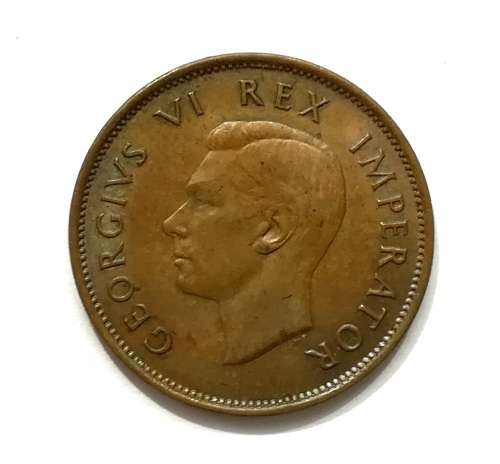 UNION 1942 HALF PENNY