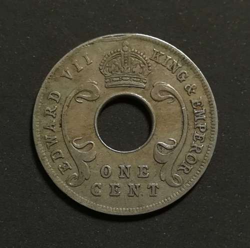 EAST AFRICA AND UGANDA PROTECTORATES 1909 CENT