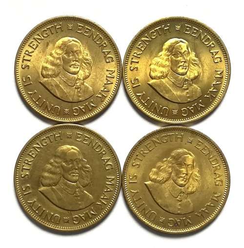 REPUBLIC 1 CENT 1961 TO 1964 FULL SET (4 COINS)