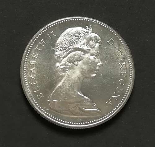 CANADA 1967 SILVER DOLLAR **EXCELLENT**