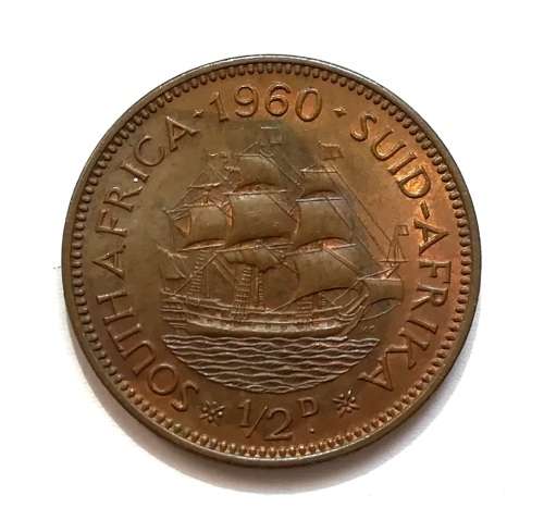 UNION 1960 HALF PENNY **EXCELLENT**