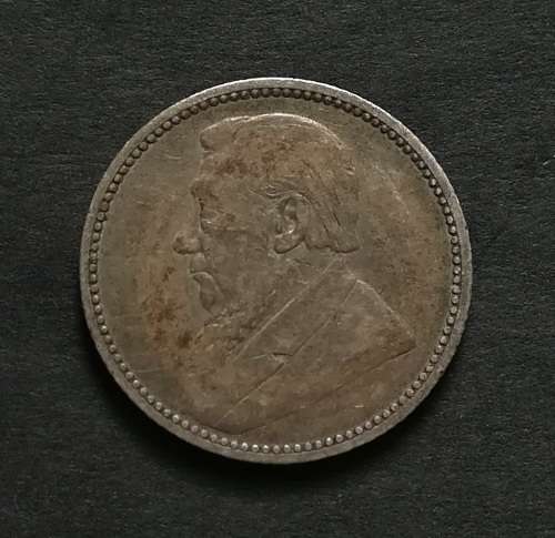 ZAR 1896 6 PENCE