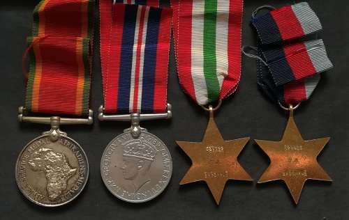 WW11 4 MEDAL GROUP 328465 F J BAGSHAWE