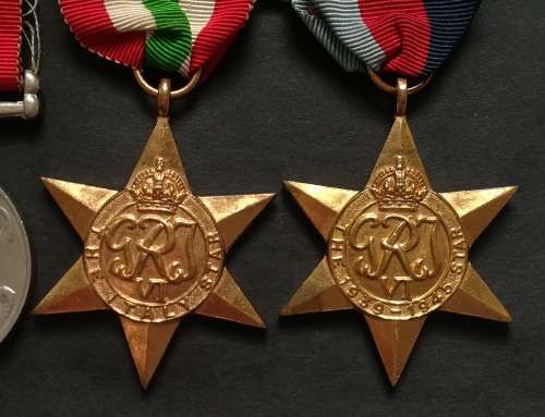 WW11 4 MEDAL GROUP 328465 F J BAGSHAWE