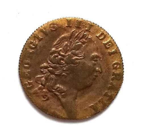 1790 GREAT BRITAIN GEORGE 111 GAMES TOKEN 24MM