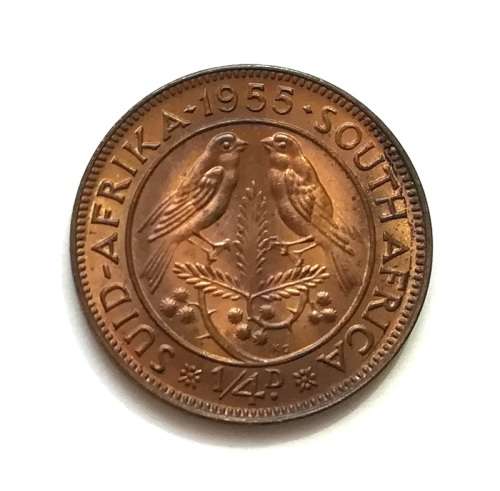 UNION 1955 1/4 PENNY **EXCELLENT**