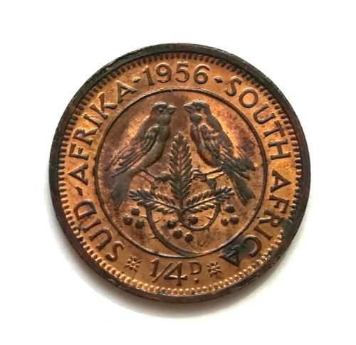 UNION 1956 1/4 PENNY **EXCELLENT**