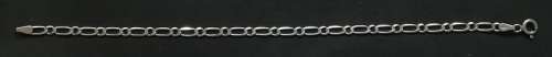 STERLING SILVER ITALY BRACELET 180MM 2.3 GRAMS