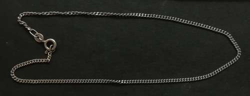 STERLING SILVER CHAIN 280MM 2.4 GRAMS
