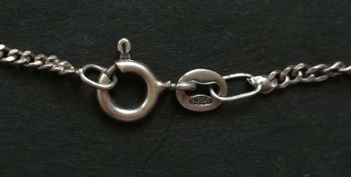 STERLING SILVER CHAIN 280MM 2.4 GRAMS