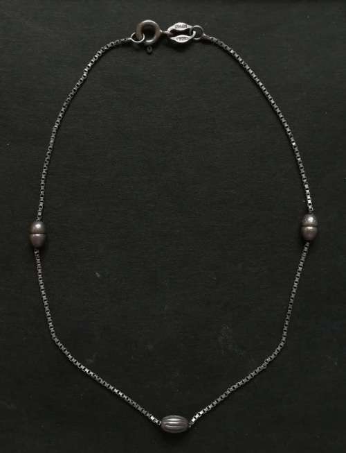 STERLING SILVER  CHAIN BRACELET 200MM 1.3GRAMS