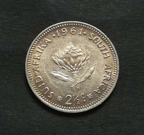REPUBLIC 1961 SILVER 2.5 CENTS