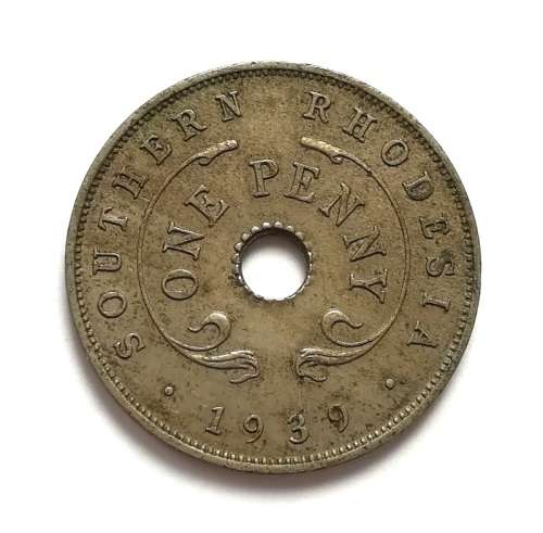 SOUTHERN RHODESIA 1939 PENNY