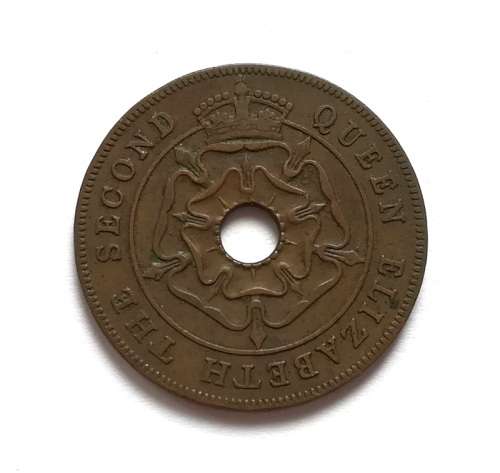 SOUTHERN RHODESIA 1954 PENNY **RARE**