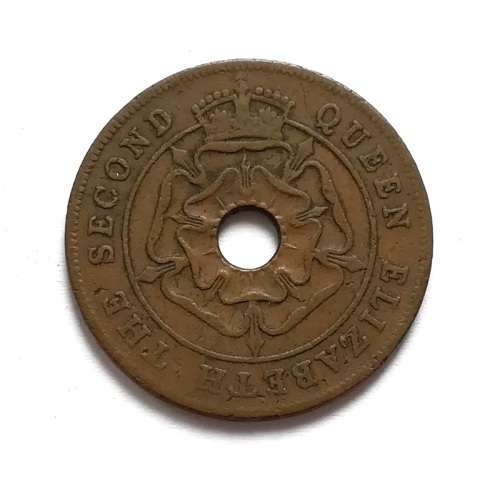 SOUTHERN RHODESIA 1954 PENNY **RARE**