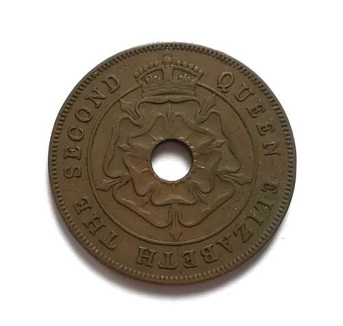 SOUTHERN RHODESIA 1954 PENNY **RARE**