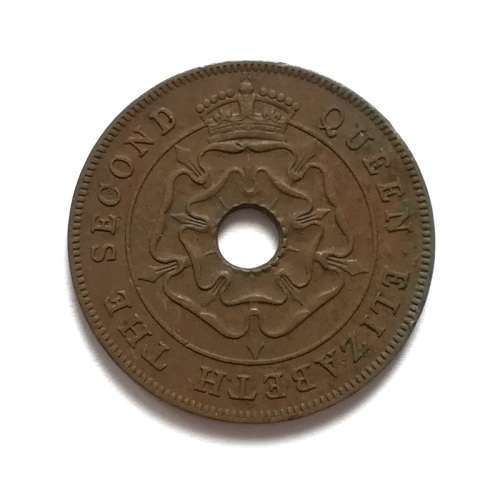 SOUTHERN RHODESIA 1954 PENNY **RARE**