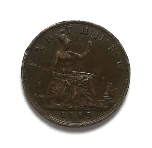 GREAT BRITAIN 1885 FARTHING