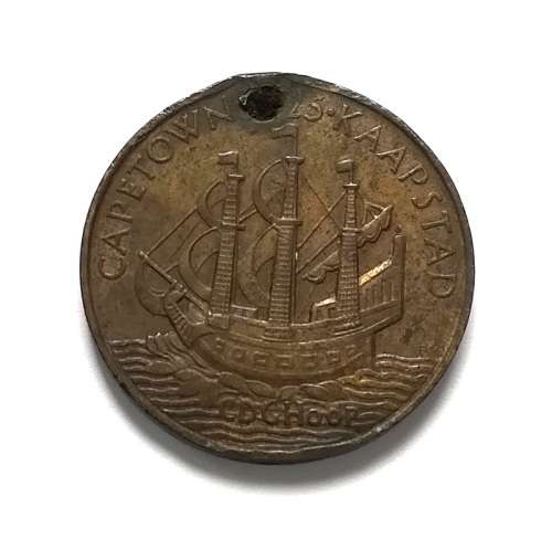 1925 CAPE TOWN - EDWARD PRINCE OF WALES MEDALLION 30MM