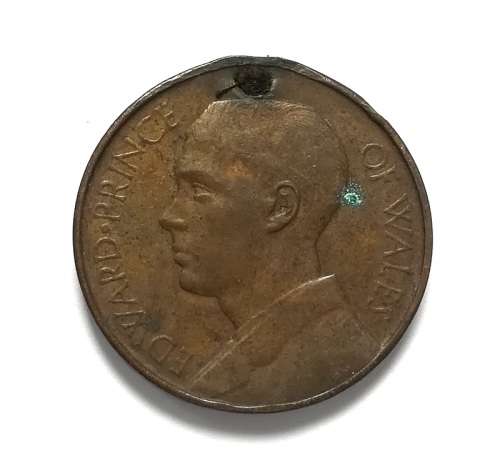 1925 CAPE TOWN - EDWARD PRINCE OF WALES MEDALLION 30MM