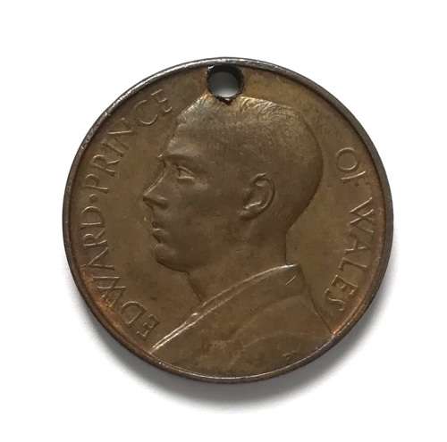 1925 CAPE TOWN - EDWARD PRINCE OF WALES MEDALLION 30MM