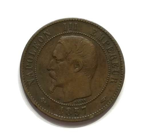 FRANCE 1857A DIX CENTIMES