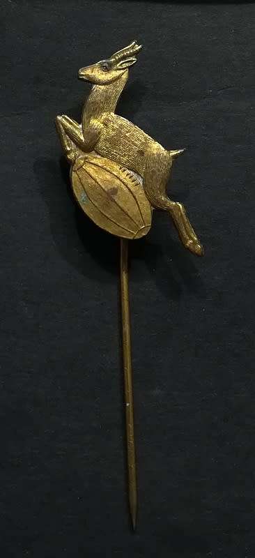 VINTAGE SPRINGBOK RUGBY PIN