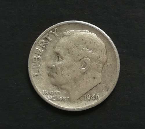 UNITED STATES 1946 SILVER DIME