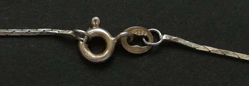 STERLING SILVER CHAIN 1.5 G 360MM