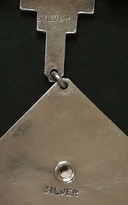 S A A F STERLING SILVER ART DECO PIN/BROOCH 5 GRAMS