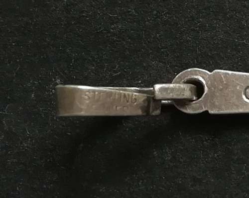 STERLING SILVER CROSS PENDANT 13 X 26MM