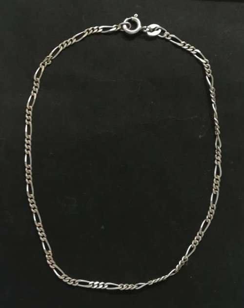 STERLING SILVER CHAIN BRACELET 230MM 1.4 GRAMS