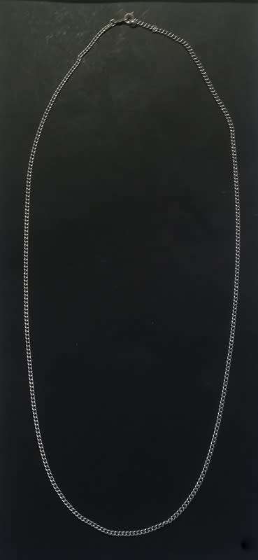 STERLING SILVER CHAIN 6.8 GRAMS 590MM