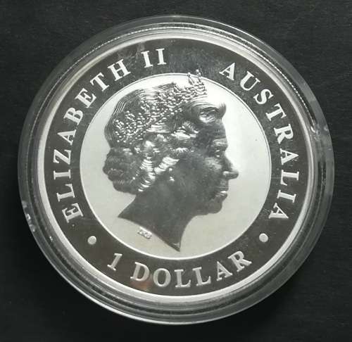 AUSTRALIA 1OZ FINE SILVER 2013 KOOKABURRO