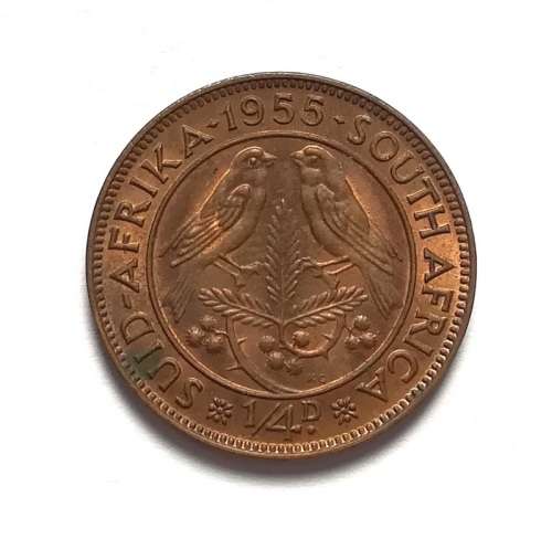 UNION 1955 1/4 PENNY