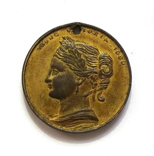 MELBOURNE EXHIBITION 1880-1881 TOKEN 22MM