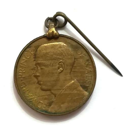 EDWARD PRINCE OF WALES 1925 S A MEDALLION 25MM
