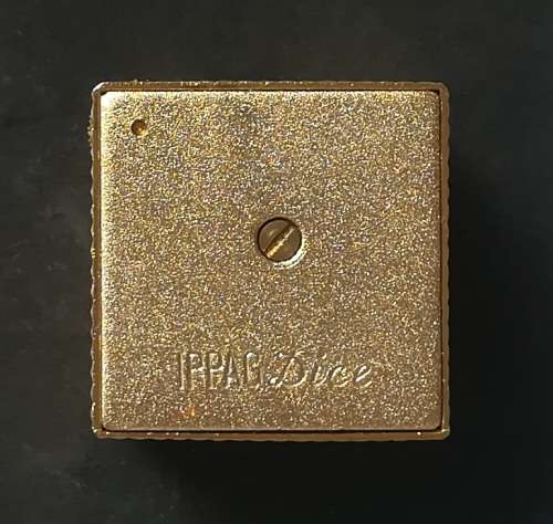 VINTAGE IPPAG DICE LIGHTER 25X25X25MM **EXCELLENT**