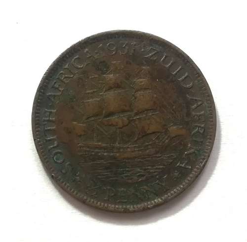 UNION 1931 HALF PENNY