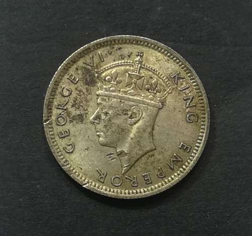 SOUTHERN RHODESIA 1946 SILVER 6 PENCE