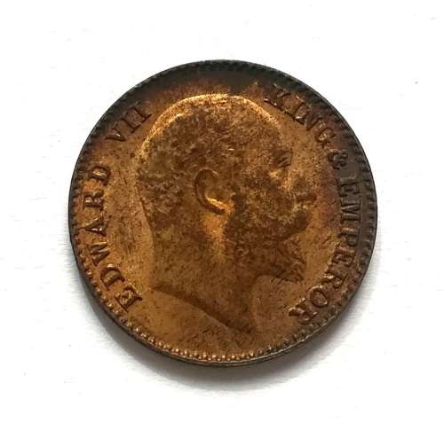 INDIA-BRITISH 1910 12TH ANNA **EXCELLENT**